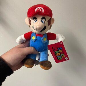Super Mario Bros Plush Doll Mario Soft Stuffed plush Toy 2022 7 inch ages 0+